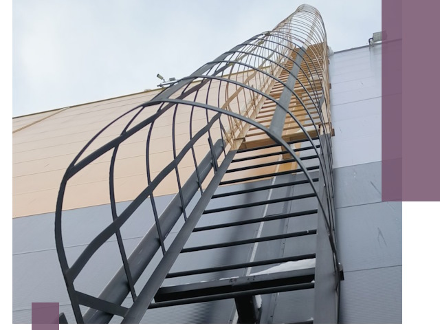 Изготовление и монтаж пожарных лестниц в Богородицке профессионально