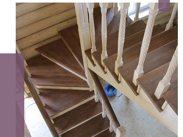 Реставрация деревянных лестниц в Богородицке от 4488 руб.