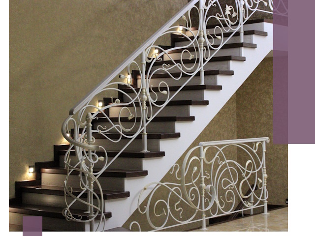 Кованые лестницы под ключ в Богородицке — изготовление и монтаж