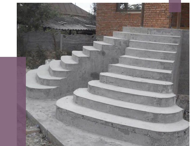Монтаж бетонных лестниц в Богородицке от 4488 руб. 