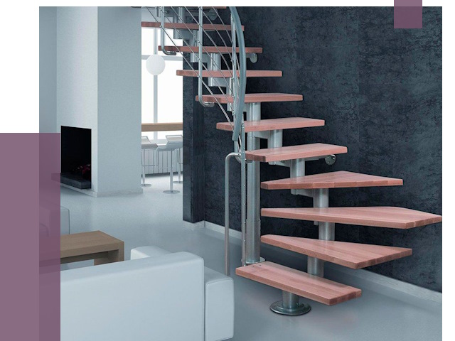 Модульные лестницы в Богородицке от 17632 руб. — купить в ПРОЛЁТ-Бгд