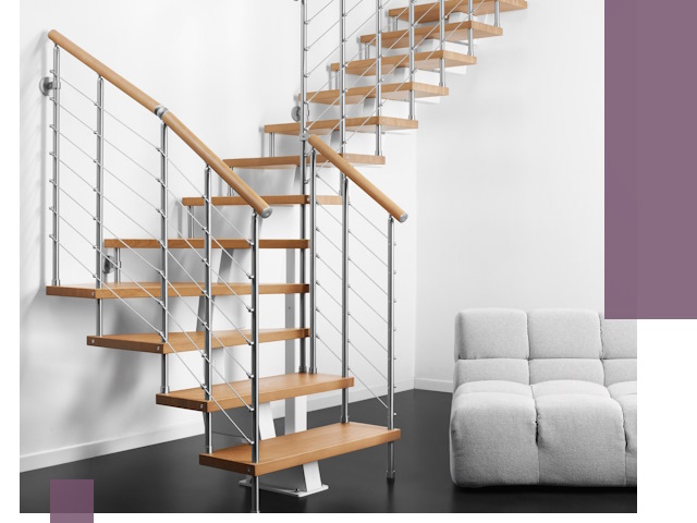 Модульные лестницы под ключ в Богородицке — монтаж и изготовление