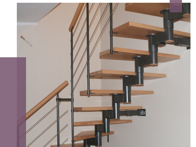 Изготовление модульных лестниц в Богородицке от 12022 руб. 