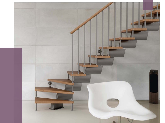 Монтаж модульных лестниц в Богородицке от 6625 руб. 