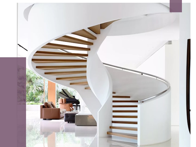 Винтовые лестницы в Богородицке под ключ от 50759 руб. | ПРОЛЁТ-Бгд