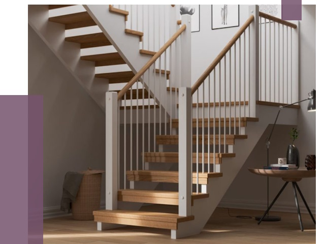 Маршевые лестницы в Богородицке от 39805 руб. — монтаж | ПРОЛЁТ-Бгд