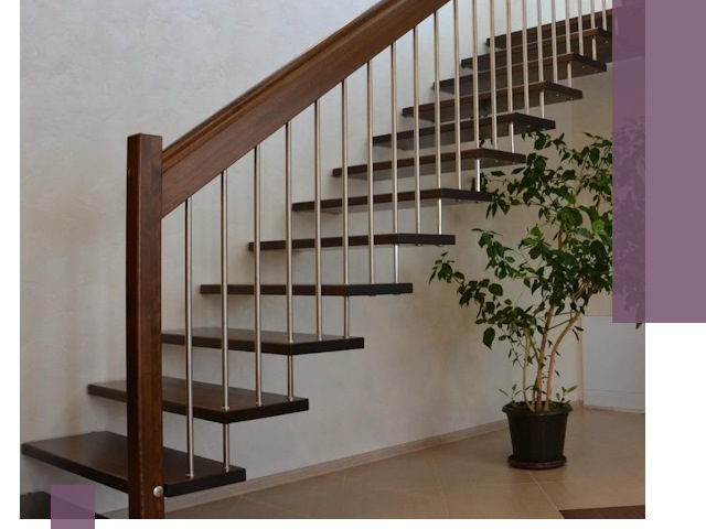 Лестницы на больцах под ключ в Богородицке – изготовление и монтаж