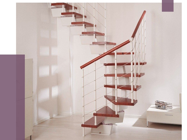 Изготовление лестниц на больцах в Богородицке от 10152 руб. | ПРОЛЁТ-Бгд