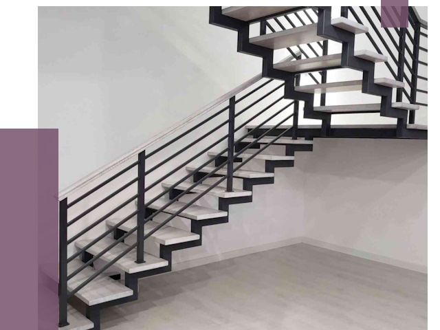 Лестницы на металлокаркасе под ключ в Богородицке от 13358 руб. | ПРОЛЁТ-Бгд