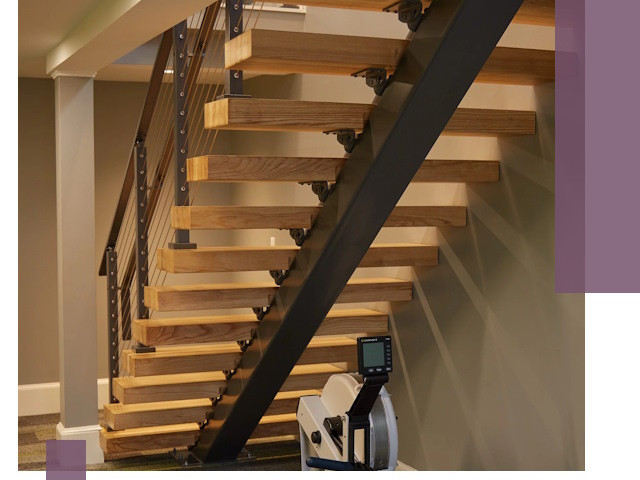 Лестницы на монокосоурах под ключ в Богородицке - изготовление и монтаж