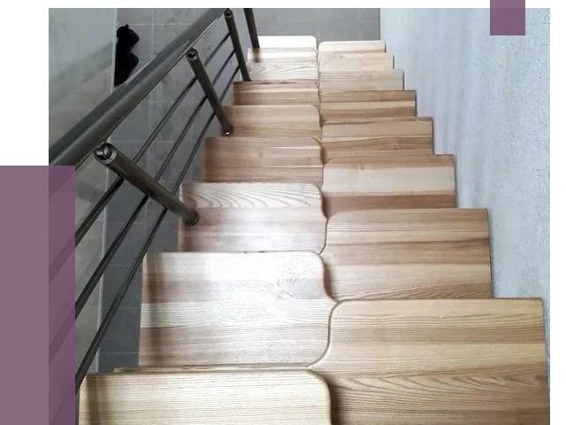 Лестницы гусиный шаг в Богородицке от 13625 руб. под ключ | ПРОЛЁТ-Бгд