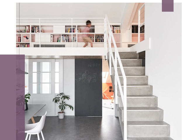 Лестницы для двухуровневой квартиры в Богородицке от 184334 руб. | ПРОЛЁТ-Бгд