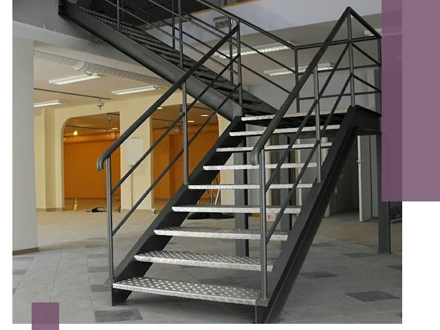 Лестницы для офиса в Богородицке: изготовление, монтаж, демонтаж