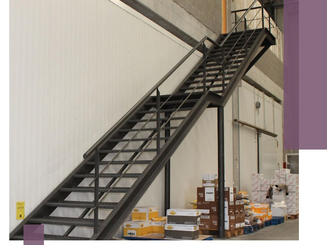 Лестницы для производства в Богородицке — изготовление и монтаж