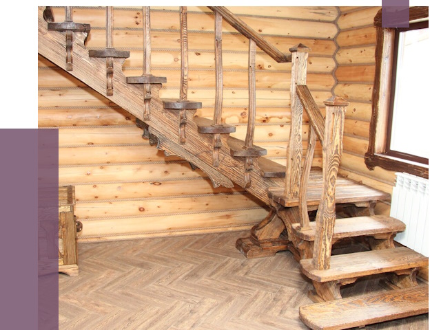 Лестницы в баню в Богородицке от 19983 руб. — изготовление | ПРОЛЁТ-Бгд