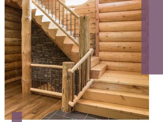 Лестницы в баню под заказ и профессиональный монтаж в Богородицке