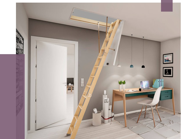 Чердачные лестницы в Богородицке — от 15228 руб. | ПРОЛЁТ-Бгд