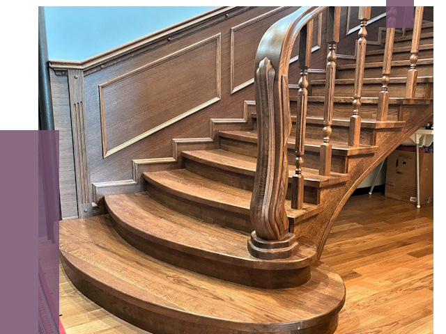 Дубовые лестницы под ключ в Богородицке от 184334 руб. — ПРОЛЁТ-Бгд