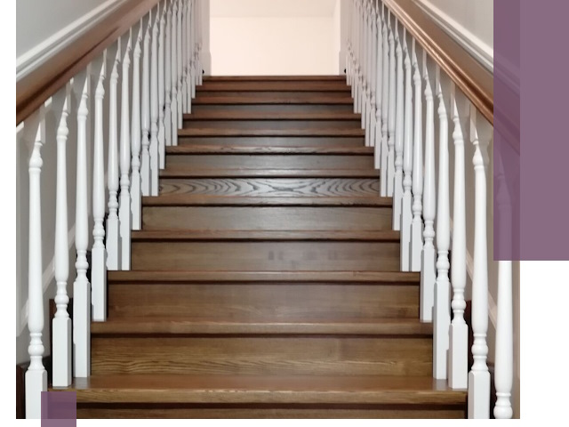 Лестницы из ясеня на заказ в Богородицке — изготовление и монтаж