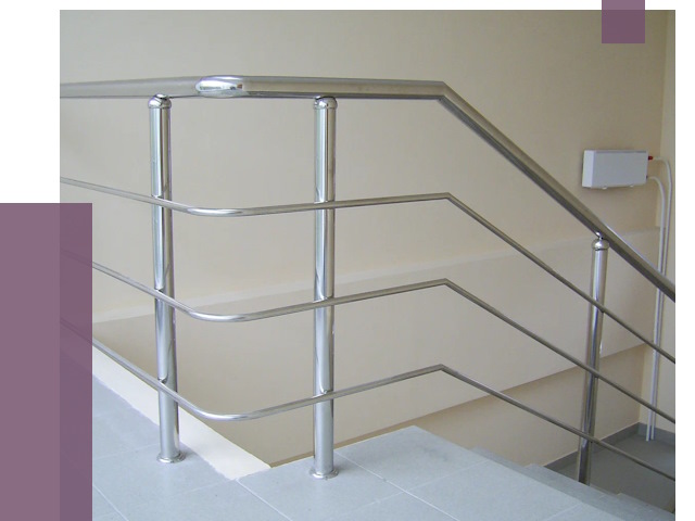 Алюминиевые перила в Богородицке от 6625 руб. под ключ | ПРОЛЁТ-Бгд