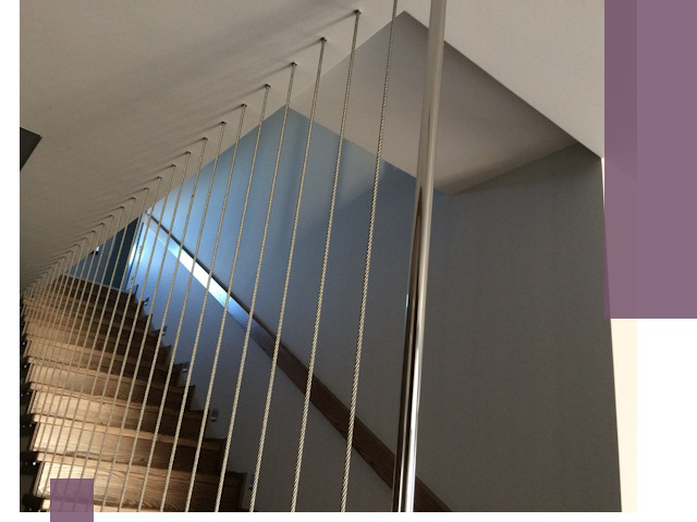 Тросовые перила под ключ в Богородицке — производство и монтаж