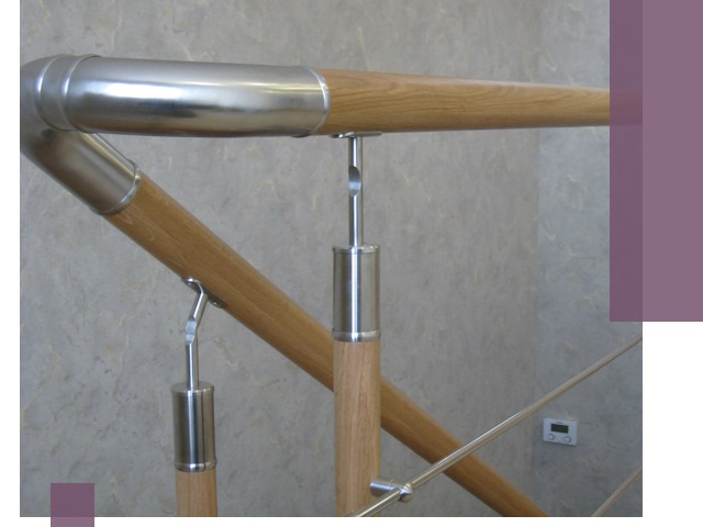 Комбинированные перила на заказ в Богородицке — монтаж и производство