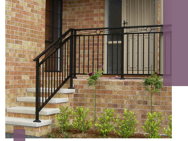 Уличные перила из металла под ключ в Богородицке