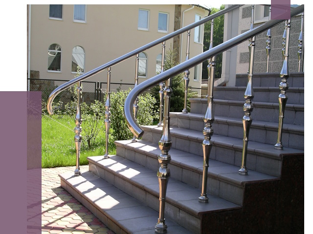 Перила для крыльца в Богородицке от 11220 руб. — монтаж ПРОЛЁТ-Бгд