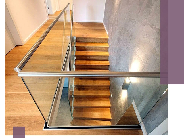 Перила для лестницы в доме — изготовление и монтаж в Богородицке