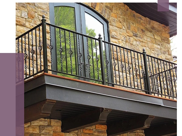 Балконные ограждения в Богородицке от 8389 руб. — купить | ПРОЛЁТ-Бгд