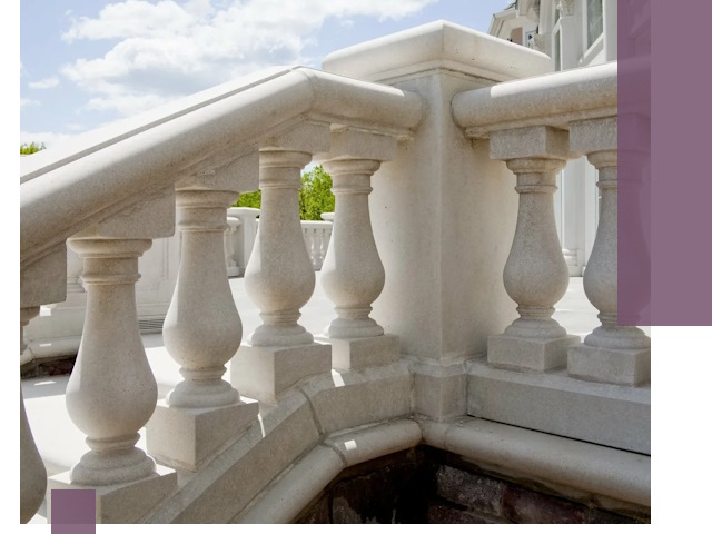 Балюстрады из металла и камня под ключ в Богородицке