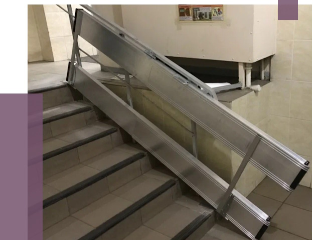 Откидные пандусы в Богородицке от 6946 руб. — купить | ПРОЛЁТ-Бгд