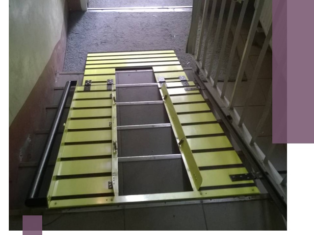 Профессиональный монтаж пандуса в подъезд в Богородицке