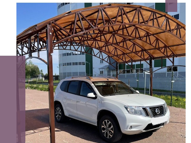 Недорогие навесы в Богородицке от 44881 руб. | ПРОЛЁТ-Бгд