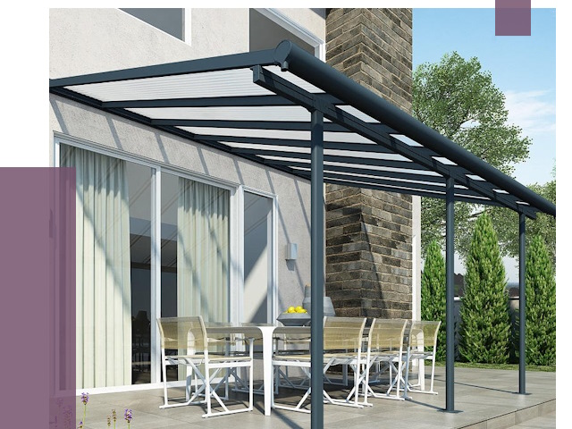 Навесы пристенные в Богородицке от 9511 руб. — монтаж и установка | ПРОЛЁТ-Бгд