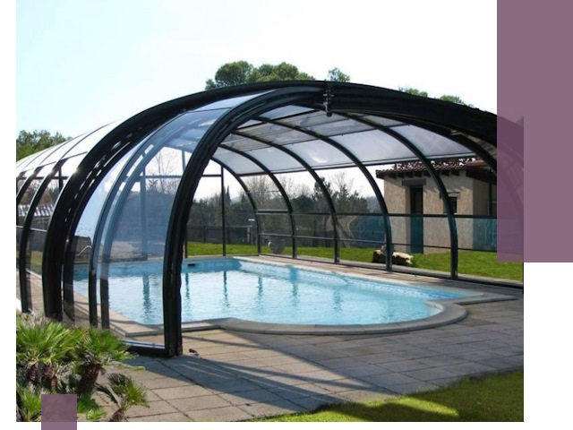 Навесы для бассейна в Богородицке: изготовление и монтаж под ключ