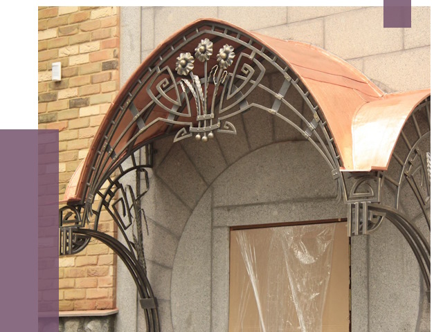 Арочные козырьки в Богородицке от 15228 руб. 