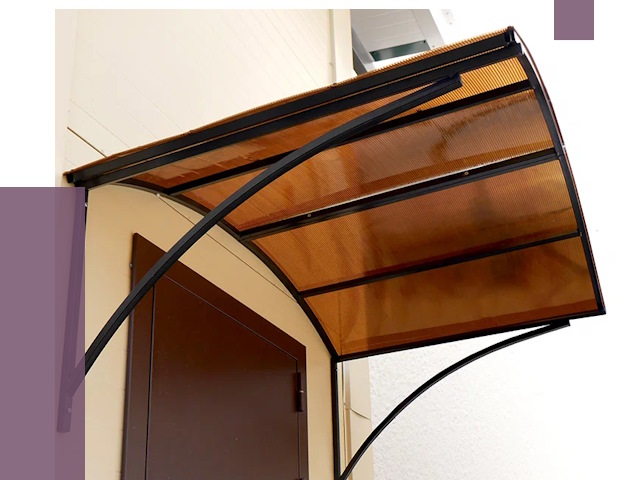 Недорогие козырьки в Богородицке от 7929 руб.  | ПРОЛЁТ-Бгд