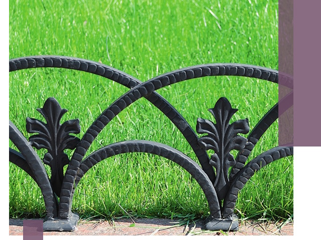 Декоративные металлические бордюры под ключ в Богородицке