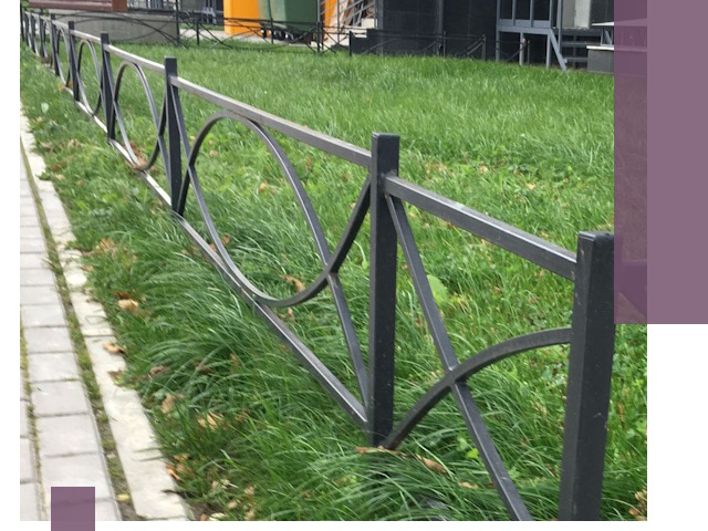 Газонные ограждения из металла в Богородицке — монтаж и продажа