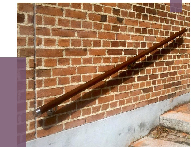 Изготовление пристенных поручней в Богородицке от 4648 руб. — ПРОЛЁТ-Бгд