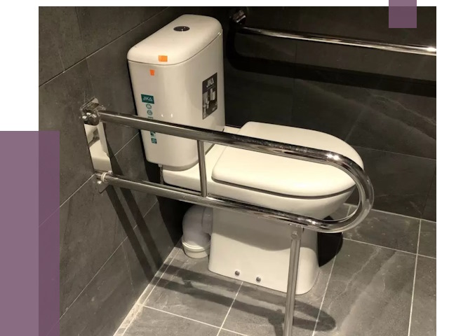 Поручни для санузлов в Богородицке от 4488 руб.  | ПРОЛЁТ-Бгд