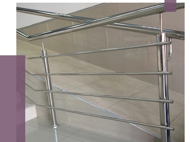 Изготовление поручней из нержавеющей стали в Богородицке